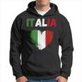 Italy Flag Holiday Italy Heart Italian Flag Hoodie