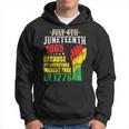 Junenth 1865 July 4Th Because My Ancestors Werent Free Hoodie