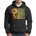 Junenth Celebrating Black Freedom 1865 - African American Hoodie