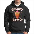Kawaii Ice Cream Cat Cute Italian Gelato Gatto Sprinkles Hoodie
