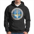 Laing Surname Last Name Scottish Clan Tartan Badge Crest Funny Last Name Designs Funny Gifts Hoodie