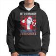 Let's Go Brandon Meme Ugly Christmas Dj Sweater Hoodie