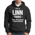 Linn Thing Family Surname Last Name Funny Funny Last Name Designs Funny Gifts Hoodie