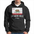 Los Altos Hills California Cali City Souvenir Ca Flag Hoodie