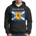 Maclean Scottish Clan Name Gift Scotland Flag Festival Hoodie