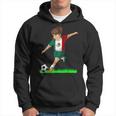 Mexican Soccer Girl Mexico Flag Jersey Football Fans Hoodie