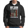 My Son Has Your Backmarinedad Camouflage Hoodie