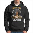 Never Underestimate A Black Woman Who Was Born As Gemini Gemini Funny Gifts Hoodie
