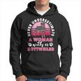 Never Underestimate A Man With A Rottweiler Hoodie