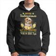 Never Underestimate An Old Woman With A Shih Tzu Old Woman Funny Gifts Hoodie