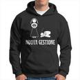 New Management Husband Bachelorette Party Italian Words Hoodie
