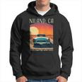 Niland Ca Retro Highway Nostalgic Vintage Car Hoodie