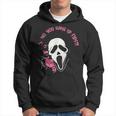 No You Hang Up First Ghost Calling Halloween Horror Hoodie