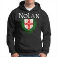 Nolan Surname Irish Last Name Nolan Family Crest Funny Last Name Designs Funny Gifts Hoodie