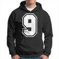 Number 9 Counting Gift For Women Hoodie