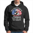 On A Scale Of One To America How Free Are You Tonight Hoodie