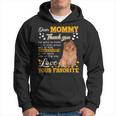 Pomeranian Dear Mommy Thank You For Being My Mommy Hoodie