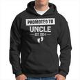Promoted To Uncle 2024 Soon To Be Uncle Funny New Dad Gift For Mens Hoodie