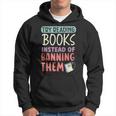 Read Banned Books Bookworm Book Lover Bibliophile Hoodie