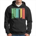 Retro Memphis Tennessee Cityscape Downtown Skyline Hoodie Retro Memphis Tennessee Cityscape Downtown Skyline Hoodie