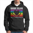 Rhode Island Pride Flag Pride Month Lgbtq Flag Hoodie