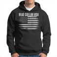 Rich North Of Richmond Blue Collar Anthony American Flag Hoodie