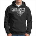 San Francisco California Usa Roots Distressed Design Hoodie