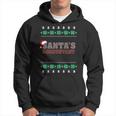 Santa's Accountant Ugly Christmas Sweater Hoodie