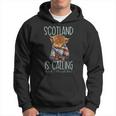 Scotland Is Calling And I Must Go Highland Cow Hoodie