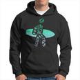 Silhouette Surf Icons For Surfer Surf Boys Surfing Hoodie