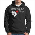 Tacos For Two Please Funny Cute Pregnancy Announcement Hoodie