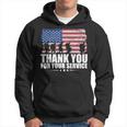Thank You For Your Services Patriotic Veterans Day For Men Hoodie