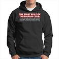 The First Rule Of Thesaurus Club Funny Meme Meme Funny Gifts Hoodie