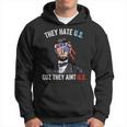 They Hate Us Cuz They Aint Us Funny 4Th Of July Usa Hoodie