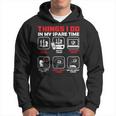 Things I Do In My Spare Time - Chess Player Chess Funny Gifts Hoodie