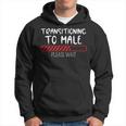 Transitioning To Male Please Wait Funny Transgender Ftm Hoodie