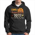 Turkey Family Thanksgiving 2023 Thankful For My Tribe Group Hoodie