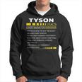 Tyson Name Gift Tyson Facts V3 Hoodie