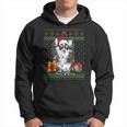 Ugly Sweater Christmas Lights Chihuahua Dog Puppy Lover Hoodie