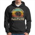 Never Underestimate An Old Baseball Player Pitcher Catcher Hoodie