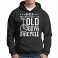 Never Underestimate An Old Guy On A Unicycle Hoodie