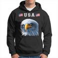Usa 4Th Of July Patriotic Eagle American Flag Funny Graphic Patriotic Funny Gifts Hoodie