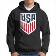 Usa & America - Soccer & Football Flag Jersey Hoodie