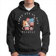 Usa Patriotic Cat Celebrating The 4Th Of July Meoica Hoodie