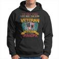 Veteran Vets Vintage I Love More Than Being Veteran Is Being A Grandpa 98 Veterans Hoodie