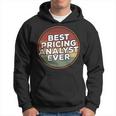 Vintage Best Pricing Analyst Ever Hoodie
