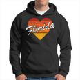 Vintage Florida Family Vacation 70S 80S Sunset State Pride Hoodie