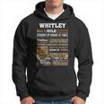 Whitley Name Gift Whitley Born To Rule Hoodie