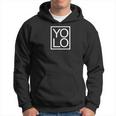 Yolo Novelty Graphic You Only Live Once Typography Hoodie