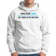 Anchor Dad Like A Normal Dad But Cooler Funny Dads Hoodie